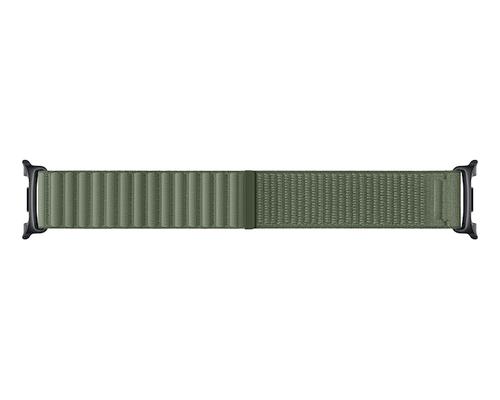 Curea Smartwatch Samsung Fabric Band ET-SVL33LDEGEU pentru Galaxy Watch9, M/L (Verde)