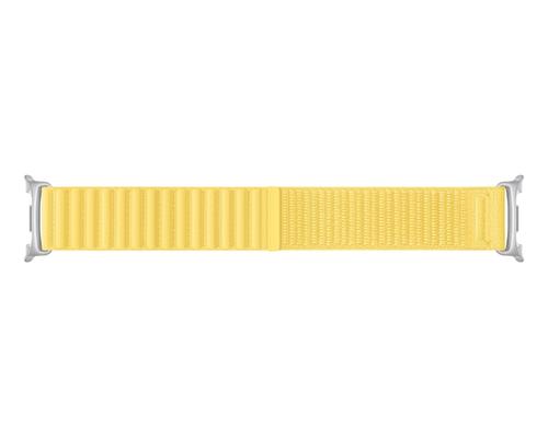 Curea Smartwatch Samsung Fabric Band ET-SVL33LYEGEU pentru Galaxy Watch9, M/L (Galben)