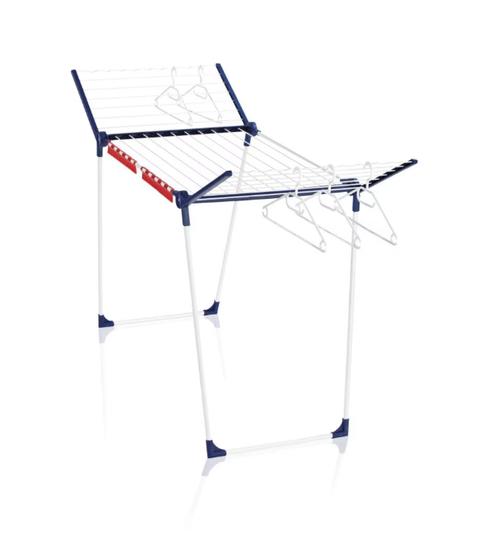 Uscator de rufe Leifheit 81520 Pegasus 200, Metal, 20 m (Albastru/Alb)