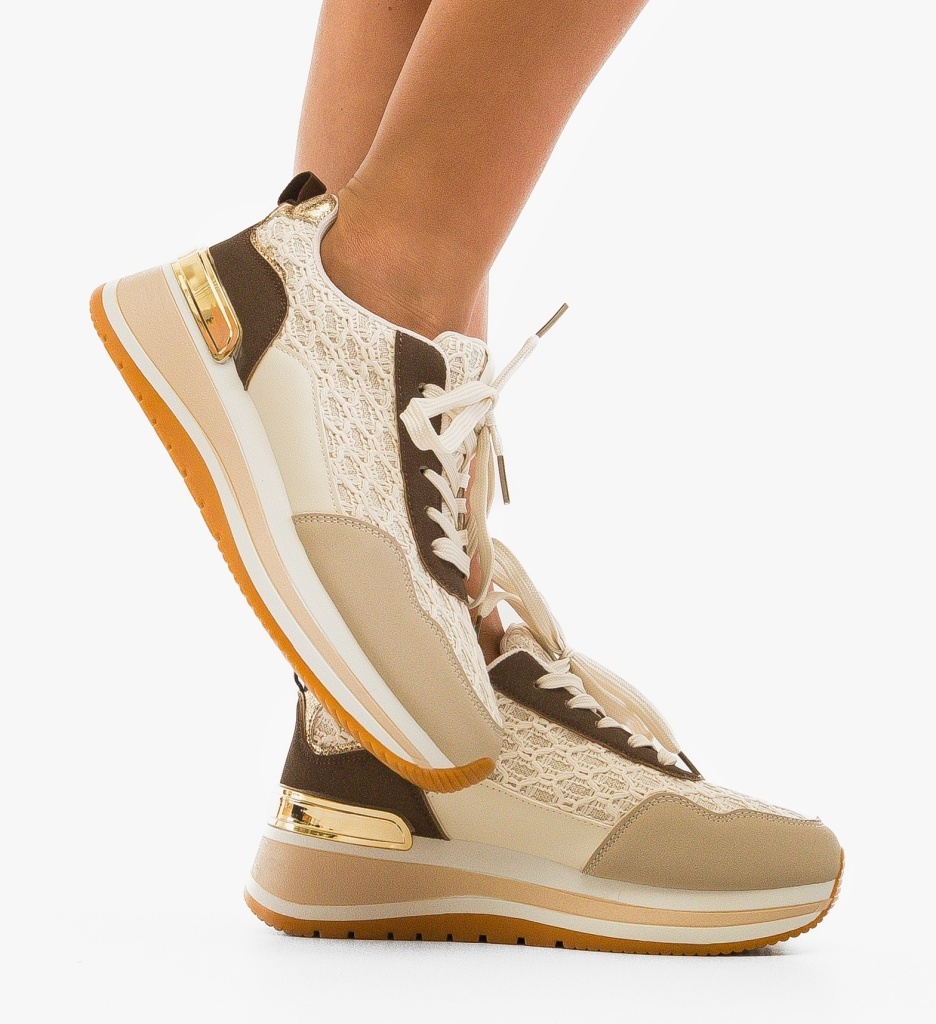 Sneakers dama Sertom Bej