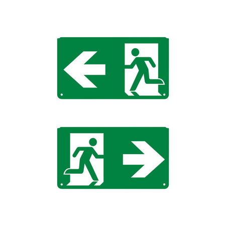 Corp de iluminat de urgență LED Ledvance (Osram)  EM EXIT PICTO LEFT RIGHT