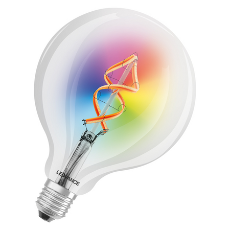 Produs inteligent pentru iluminat LEDVANCE SMART+ Filament Globe RGBW 30 4,5 W/2700 K E27, 300 lm, IP20