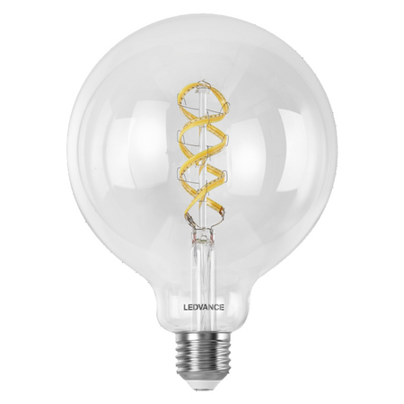 Bec LED LEDVANCE SMART+ WiFi Filament Globe 40 Multicolour E27, 4,8 W, 470 lm, 6500 K, 320°