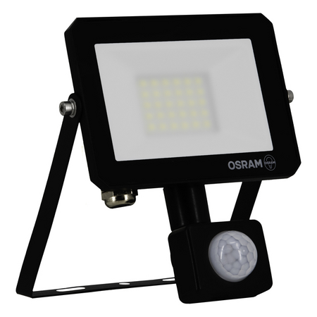 Proiector LED LEDVANCE FLOODLIGHT LUX SENSOR 20 W 830 BLACK, 1800 lm, 3000 K, IP65, 105°, negru