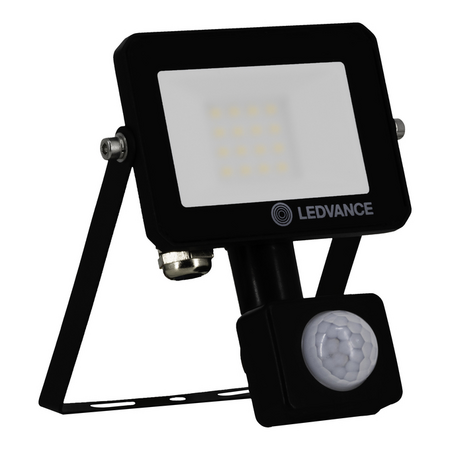 Proiector LED LEDVANCE FLOODLIGHT EFFECT SENSOR 10 W 840 BLACK, 900 lm, 4000 K, IP65, 105°, negru