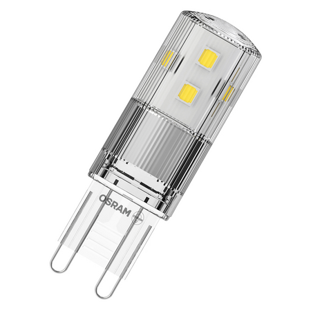 Bec LED capsulă Ledvance (Osram)  LED PIN 30 300° 2,6 W 840 Clear G9, 320 lm, 4000 K, transparent