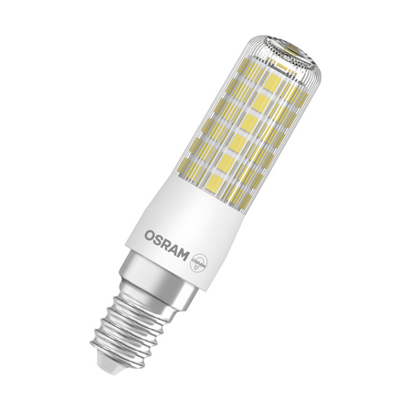 Bec LED Ledvance (Osram)  LED T Slim 60 320° DIM 6,5 W 827 Clear E14, 806 lm, 2700 K, transparent, dimabil
