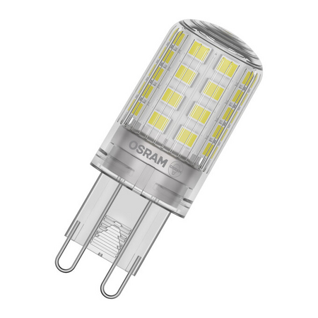 Bec LED capsulă Ledvance (Osram)  LED PIN 40 300° 4,2 W 827 Clear G9, 470 lm, 2700 K, transparent