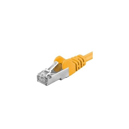 Patchcord SFTP PremiumCord RJ45-RJ45 Cat.6A, 7m, Galben