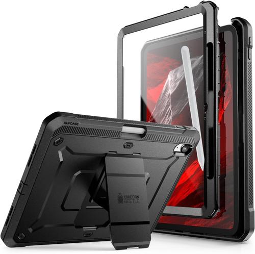 Husa tableta SUPCASE Unicorn Beetle PRO Rugged Kickstand pentru Apple iPad 10.9inch 2022 (Negru)