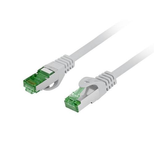 Cablu Lanberg S / FTP Patch cord, 0.5 m, Gri