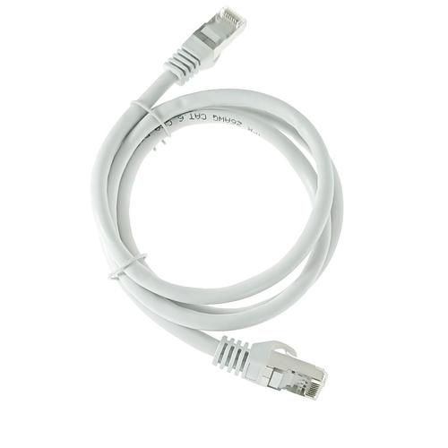 Cablu retea-patchcord CAT6 FTP Lanberg 43614, 2 X RJ45, lungime 1m, AWG26, 10Gb/s-250MHz, de legatura retea, ethernet, Gri