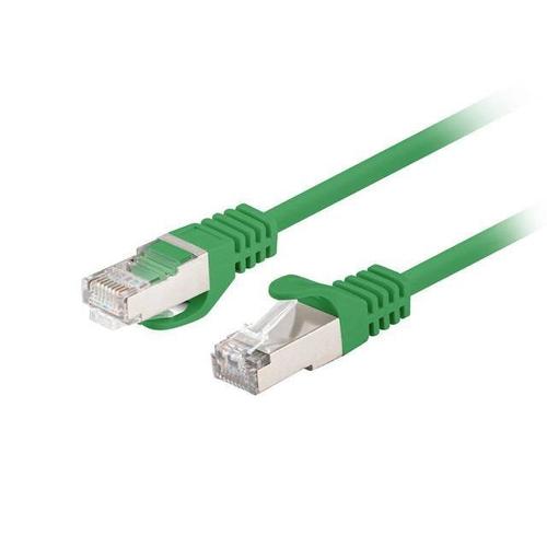 Set 10 Patchcord-uri Lanberg, FTP cat.6, 0,25m, Verde