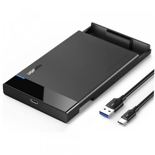 Rack UGREEN US221 (50743) pentru HDD / SSD SATA 2.5inch, USB-C (Negru)