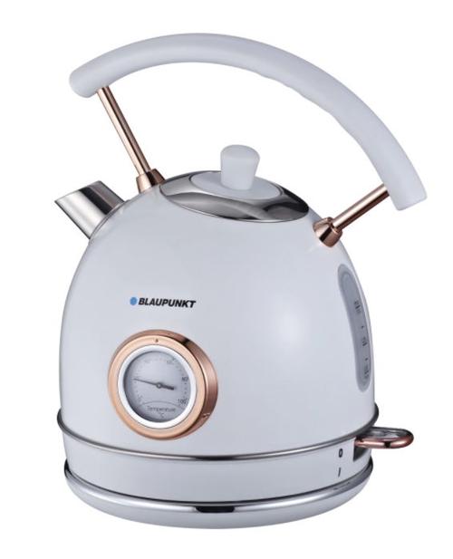 Fierbator de apa Blaupunkt EKS802WH, 3000 W, 1.8 L (Alb/Argintiu)