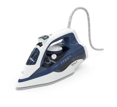 Fier de calcat Tesla IR301BL, 2600 W, Talpa ceramica, 400 mL (Albastru/Alb)