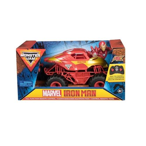 Masinuta cu telecomanda SPIN Monster Jam RC IronMan 1:24, Multicolor