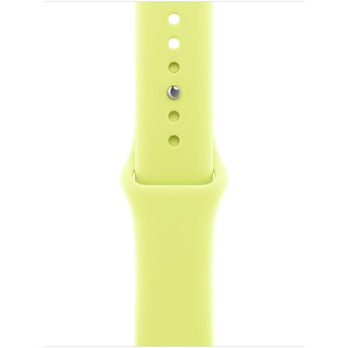 Curea Smartwatch Apple MFFT4ZM/A pentru Watch 40mm, Sport Band - S/M (Galben)