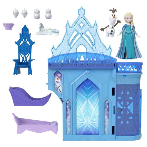 Set de joaca Disney Frozen - Elsa si castelul de gheata, cu accesorii