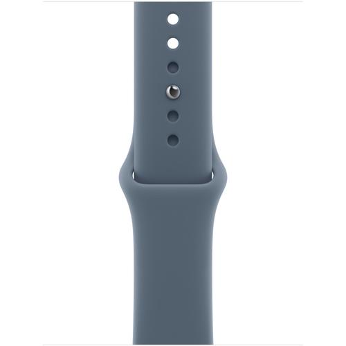 Curea Smartwatch Apple MFFW4ZM/A pentru Watch 40mm, Sport Band, M/L (Albastru)