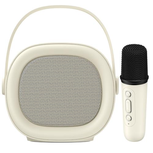Boxa karaoke HAVIT SK819BT, cu microfon, Bluetooth, Type-C, Bej