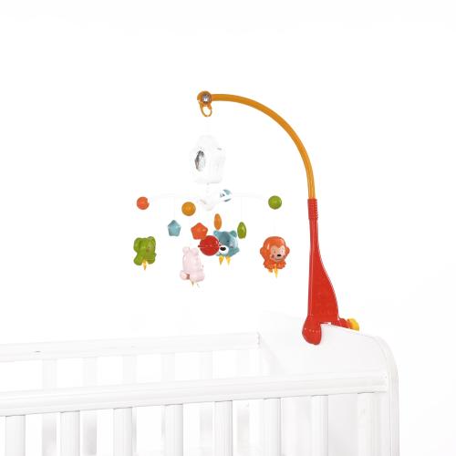 Carusel muzical patut Lorelli Happy animals