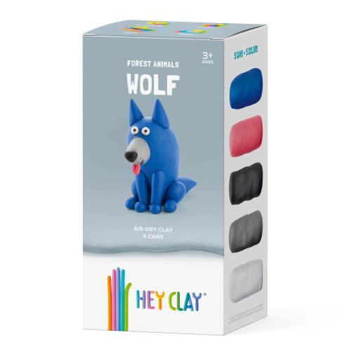 Set Hey Clay Forest Animals - Lup
