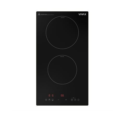 Plita incorporabila VIVAX BH-02MIN, Inductie, 2 zone de gatit, 3500 W (Negru)