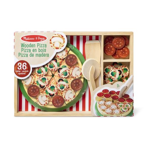 Set de joaca din lemn Melissa & Doug - Petrecere cu pizza