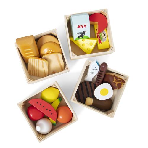 Set de joaca din lemn Melissa & Doug - Produse alimentare
