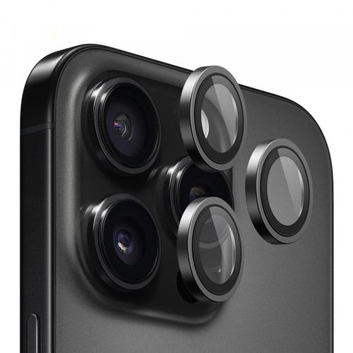 Folie de protectie Camera Spate Blueo Metal Frame pentru Apple iPhone 15 Plus / 15, Sticla Securizata