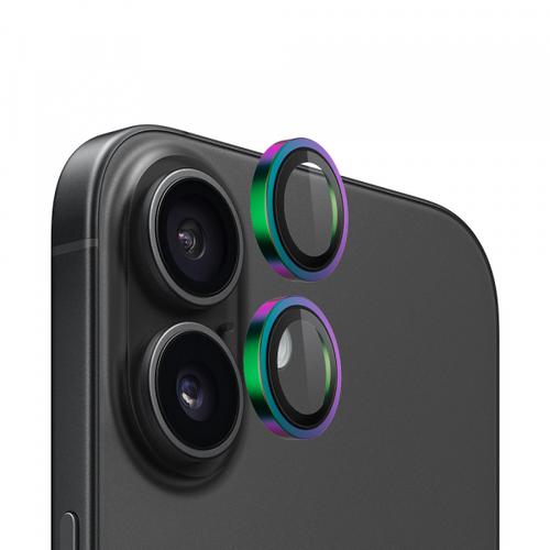 Folie de protectie Camera Spate Blueo Metal Frame pentru Apple iPhone 15 Plus / 15, Sticla Securizata