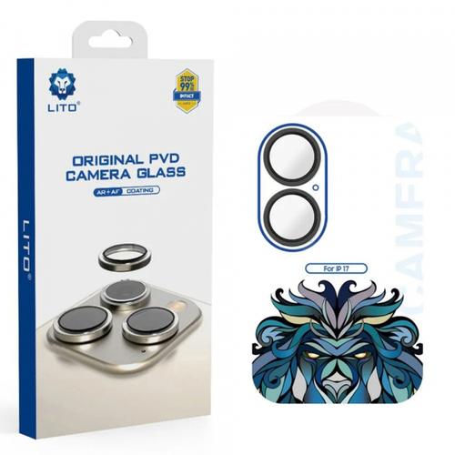 Folie de protectie Camera Spate Lito Titanium AR pentru Apple iPhone 17, Sticla Securizata