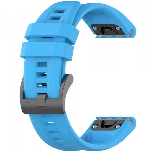 Curea Techsuit W060 pentru Garmin Instinct / Approach / Fenix Watch Series, 20mm, Albastru