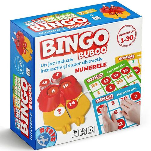 Joc D-Toys - Bingo Buboo: Numerele – Braille