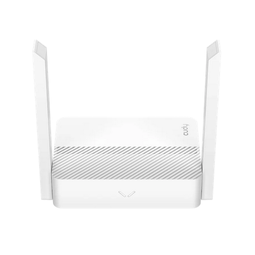 Router Wireless Cudy WR300, 3 x LAN, 2 Antene externe (Alb)