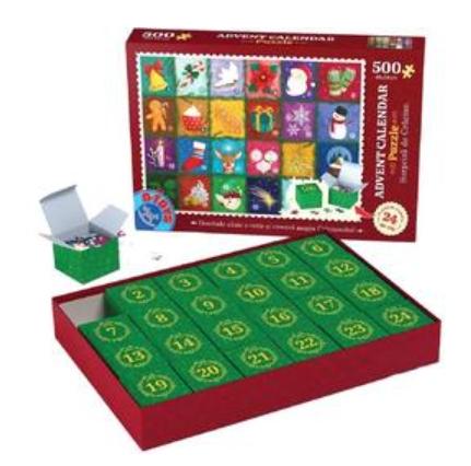 Puzzle Advent Calendar Model 2, 500 piese