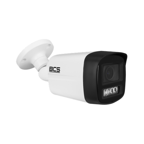 Camera supraveghere video exterior IP BCS-L-TIP14FCL5-Ai1, Bullet, 4MP 2688x1520, Zoom 16x, Lumina alba 50m, NightColor 2.0, PoE, IP67 (Alb)