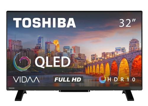 Televizor QLED Toshiba 80 cm (32inch) 32QV2F63DG, Full HD, Smart TV, WiFi, CI+