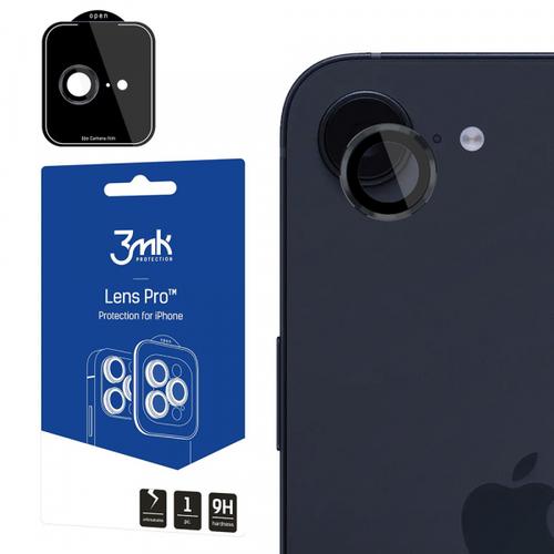 Folie de protectie Camera Spate 3MK Protection Pro pentru Apple iPhone 16e, Sticla Securizata