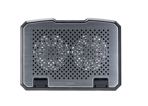 Cooler Laptop Hama CooAluminium, 15.6inch (Argintiu/Negru)