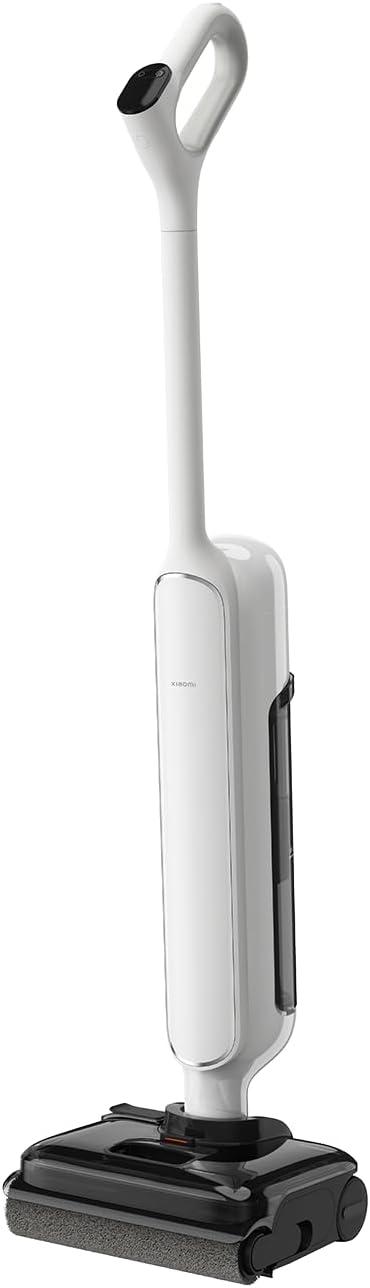 Aspirator vertical Umed&Uscat Xiaomi W30 Pro BHR08GYEU, 18000 Pa, 4 stagii anti-incurcare, 5 proprietati de preventie pete, Autonomie 40 minute, Uscare la 80 grade C (Alb)