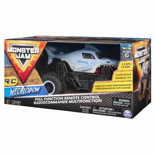 Masinuta Monster Jam Rc Megalodon, scara 1:24