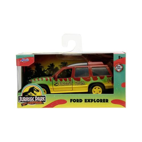 Masinuta metalica Jada Jurassic World 30th Anniversary Ford Explorer 1993, Scara 1 la 32