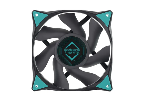 Ventilator Iceberg Thermal IceGALE, 1850RPM, PWM, 120mm (Negru/Albastru)