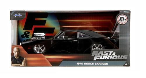 Masinuta metalica Jada Fast And Furious Dodge Charger 1970, Scara 1 la 24