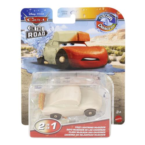 Masinuta Cars Fulger Mcqueen din pestera, culori schimbatoare
