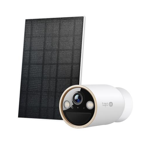 Camera supraveghere video TP-Link TAPO C460 KIT cu panou solar, 4K 8MP, 18x Zoom digital, IR cu 4 LED-uri 14.9m, Microfon si Difuzor, Wi-Fi