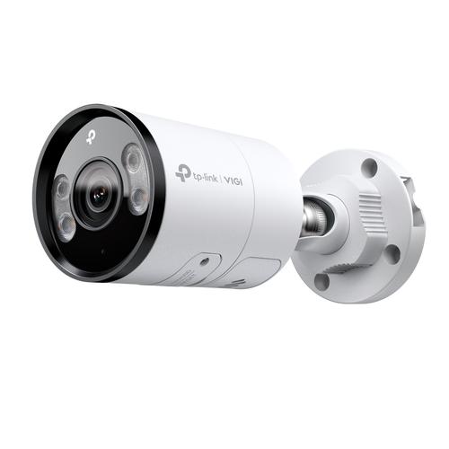 Camera supraveghere IP exterior TP-LINK Full Color VIGI C345, 4 MP, 6 mm, IR/lumina alba 30 m, microfon si difuzor, detectie si clasificare om/vehicul, slot card, vizualizare de pe telefon, PoE