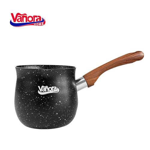 Ibric din aluminiu Vanora Home VN-SYN-IB05, 9.5 CM, 0.5 L (Negru)